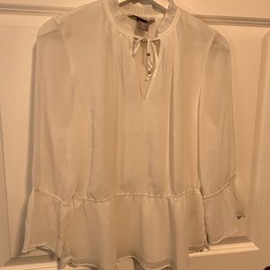 NWOT H&M Tie-Neck Blouse